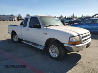 1999 Ford Ranger XLT with VIN 1FTYR14X6XPA45855, listed as a Copart auction lot 41889965 with 221,848 mi miles and Salvage Title. Bid and sale history available at DreamBid. Image 4.