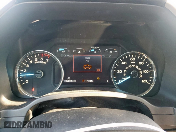 2018 Ford F-150 XL with VIN 1FTEW1EP4JFC85042, listed as a Copart auction lot 52558695 with 89,882 mi miles and Clean title. Bid and sale history available at DreamBid. Image 9.