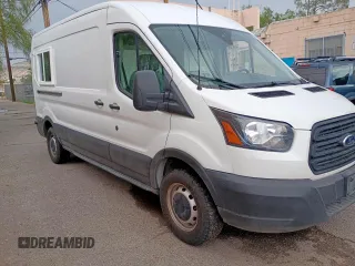 2019 Ford Transit with VIN 1FTBW2CG3KKA98766, listed as a Copart auction lot 65064185 with 168,115 mi miles and Clean title. Bid and sale history available at DreamBid. Image 1.