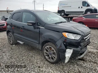 2018 Ford EcoSport Titanium z VIN MAJ6P1WL3JC191383, wystawiony jako Copart lot #51525835 z przebiegiem 97 895 mil mil oraz Szkoda całkowita • Salvage title. Historia ofert i sprzedaży dostępna na DreamBid. Obrazek 4.