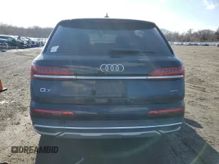 2020 Audi Q7 Premium Plus with VIN WA1LJAF73LD011022, listed as a Copart auction lot 88948205 with 58,296 mi miles and Salvage title. Bid and sale history available at DreamBid. Image 6.