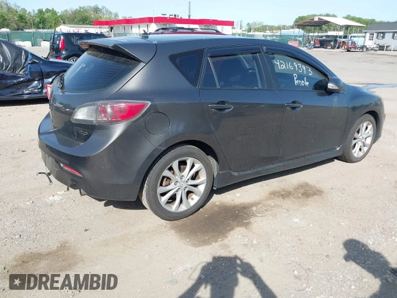 2010 Mazda 3 S Sport with VIN JM1BL1H62A1215437, listed as a IAAI auction lot 42169393 with 123,500 mi miles and . Bid and sale history available at DreamBid. Image 4.