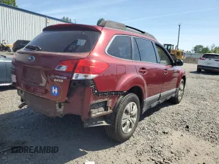 2011 Subaru Outback 2.5i with VIN 4S4BRBAC3B3310031, listed as a Copart auction lot 55672955 with 163,843 mi miles and Salvage title. Bid and sale history available at DreamBid. Image 3.