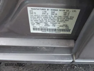 2004 Nissan Altima S with VIN 1N4AL11D44C168527, listed as a IAAI auction lot 41320562 with 94,803 mi miles. Bid and sale history available at carsss.com. Image 9.
