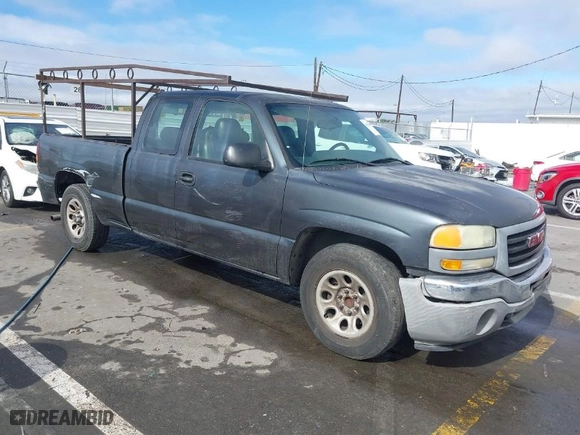 2005 GMC Sierra 1500 Work Truck with VIN 1GTEC19X45Z124620, listed as a IAAI auction lot 41538446 with 1 mi miles. Bid and sale history available at carsss.com. Image 1.