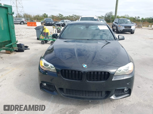 2013 BMW 5 Series 550i xDrive with VIN WBAFU9C56DDY70485, listed as a IAAI auction lot 41276612 with 116,452 mi miles and . Bid and sale history available at carsss.com. Image 11.