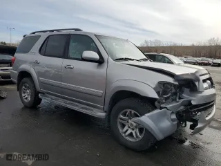 2006 Toyota Sequoia Limited with VIN 5TDBT48A66S267654, listed as a Copart auction lot 49868105 with 259,416 mi miles and Salvage Title. Bid and sale history available at carsss.com. Image 4.