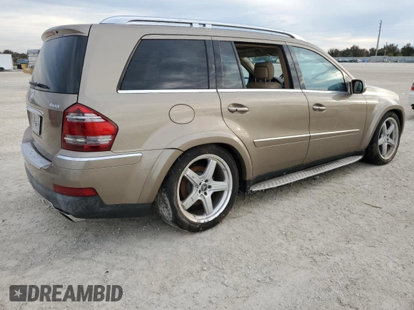 2008 Mercedes-Benz GL-Class 5.5L with VIN 4JGBF86E78A346086, listed as a Copart auction lot 76274124 with Not Provided miles and Clean Title. Bid and sale history available at carsss.com. Image 3.