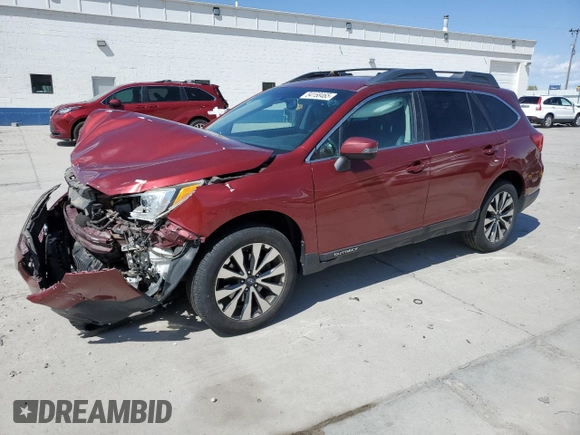2015 Subaru Outback Limited with VIN 4S4BSBJC8F3238429, listed as a Copart auction lot 54158465 with 181,174 mi miles and Salvage Title. Bid and sale history available at DreamBid. Image 1.