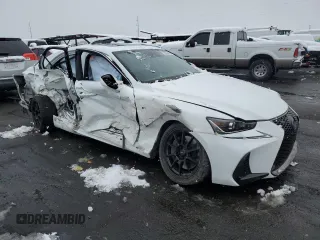 2017 Lexus IS 350 with VIN JTHCE1D27H5013874, listed as a Copart auction lot 78694874 with 54,001 mi miles and Salvage title. Bid and sale history available at DreamBid. Image 4.