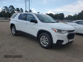 2020 Chevrolet Traverse LS with VIN 1GNERFKW2LJ276170, listed as a Copart auction lot 72087614 with 162,494 mi miles and Salvage Title. Bid and sale history available at carsss.com. Image 4.