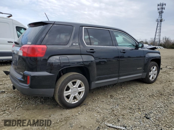 2016 GMC Terrain SLE with VIN 2GKFLSEK6G6262666, listed as a Copart auction lot 50345275 with 93,227 mi miles and Salvage Title. Bid and sale history available at DreamBid. Image 3.