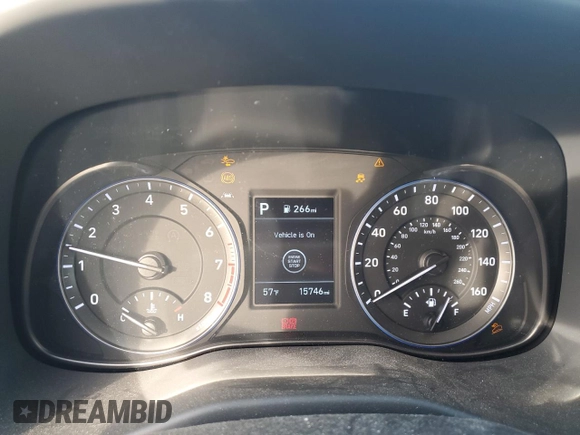 2020 Hyundai Kona SEL with VIN KM8K2CAA6LU492568, listed as a Copart auction lot 48893305 with 15,746 mi miles and Salvage Title. Bid and sale history available at carsss.com. Image 9.