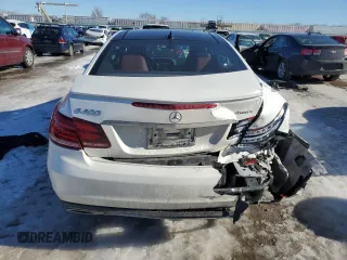 2015 Mercedes-Benz E 400 with VIN WDDKJ6HBXFF296557, listed as a Copart auction lot 88671295 with 96,275 mi miles and Salvage title. Bid and sale history available at DreamBid. Image 6.
