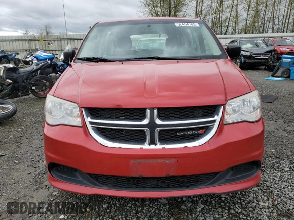 2013 Dodge Grand Caravan SE with VIN 2C4RDGBG3DR790081, listed as a Copart auction lot 52454705 with 160,226 mi miles and Salvage Title. Bid and sale history available at DreamBid. Image 5.