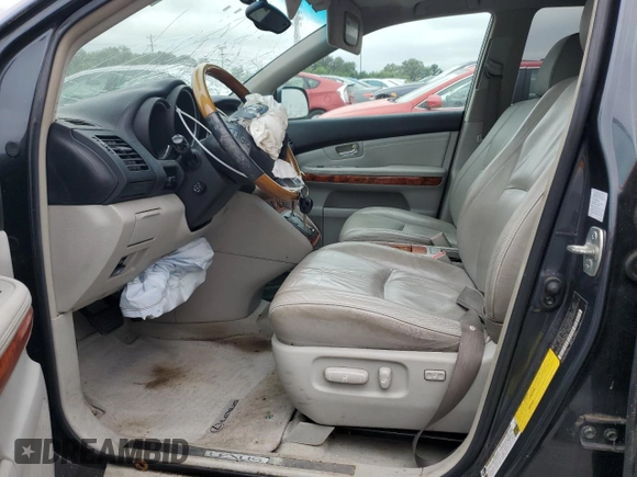 2006 Lexus RX 330 with VIN 2T2HA31U66C090882, listed as a Copart auction lot 62592915 with 190,332 mi miles and Clean title. Bid and sale history available at DreamBid. Image 7.