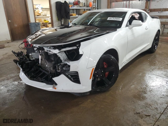 2018 Chevrolet Camaro 2SS with VIN 1G1FG1R77J0108959, listed as a Copart auction lot 44753405 with 39,007 mi miles and Salvage Title. Bid and sale history available at carsss.com. Image 1.