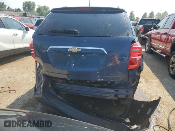 2016 Chevrolet Equinox LTZ with VIN 2GNFLGEK5G6163904, listed as a Copart auction lot 56747743 with 145,336 mi miles and Salvage Title. Bid and sale history available at carsss.com. Image 6.