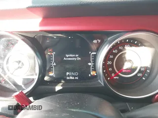 2022 Jeep Wrangler Unlimited Rubicon with VIN 1C4HJXFN4NW123803, listed as a IAAI auction lot 40994742 with 36,156 mi miles and . Bid and sale history available at DreamBid. Image 7.