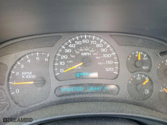 2003 Chevrolet Tahoe LT with VIN 1GNEK13Z33J258485, listed as a Copart auction lot 53986144 with 186,447 mi miles and Salvage Title. Bid and sale history available at carsss.com. Image 9.