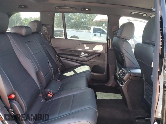 2022 Mercedes-Benz GLS 450 with VIN 4JGFF5KE4NA596127, listed as a Copart auction lot 67407434 with 44,336 mi miles and Salvage Title. Bid and sale history available at DreamBid. Image 11.
