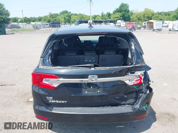 2018 Honda Odyssey EX-L z VIN 5FNRL6H76JB032182, wystawiony jako IAAI lot #42413124 z przebiegiem 67 402 mil mil oraz . Historia ofert i sprzedaży dostępna na DreamBid. Obrazek 16.