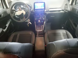 2021 Ford EcoSport SES z VIN MAJ6S3JL0MC404537, wystawiony jako Copart lot #54861525 z przebiegiem 13 626 mil mil oraz Szkody całkowita. Historia ofert i sprzedaży dostępna na DreamBid. Obrazek 8.