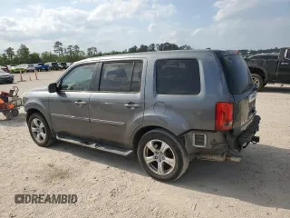 2012 Honda Pilot EX-L with VIN 5FNYF3H68CB034298, listed as a Copart auction lot 53504215 with 160,352 mi miles and Salvage title. Bid and sale history available at DreamBid. Image 2.