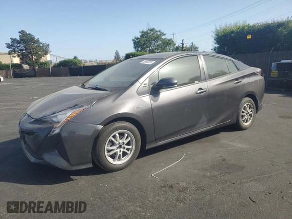 2016 Toyota Prius Two z VIN JTDKBRFU7G3520531, wystawiony jako Copart lot #57690325 z przebiegiem Nie podano mil oraz Czysty tytuł • Clean title. Historia ofert i sprzedaży dostępna na DreamBid. Obrazek 1.
