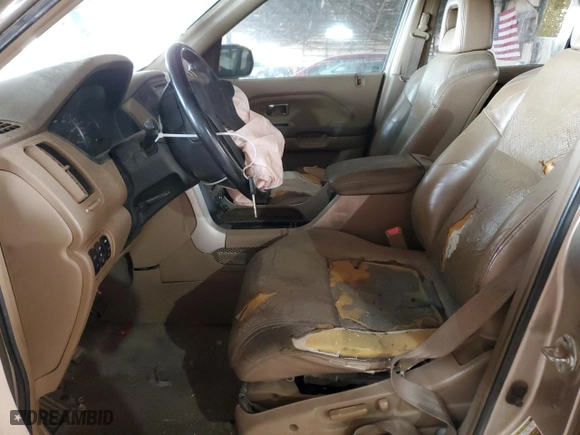2005 Honda Pilot EX-L with RES with VIN 5FNYF18655B058730, listed as a Copart auction lot 47316485 with 208,328 mi miles and Salvage Title. Bid and sale history available at carsss.com. Image 7.