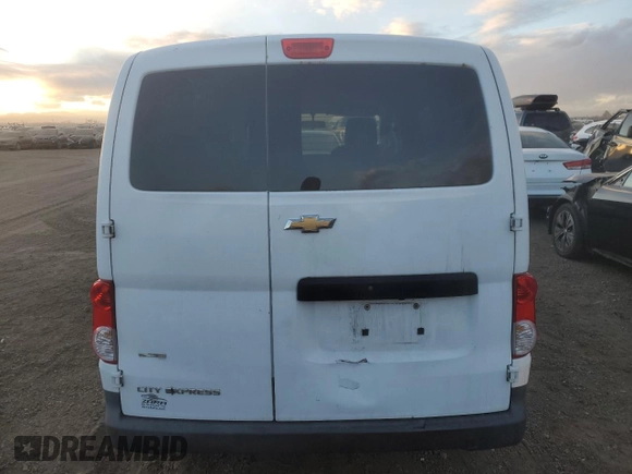 2018 Chevrolet City Express Cargo LS with VIN 3N63M0YN3JK691744, listed as a Copart auction lot 86995474 with 96,329 mi miles and Salvage Title. Bid and sale history available at DreamBid. Image 6.