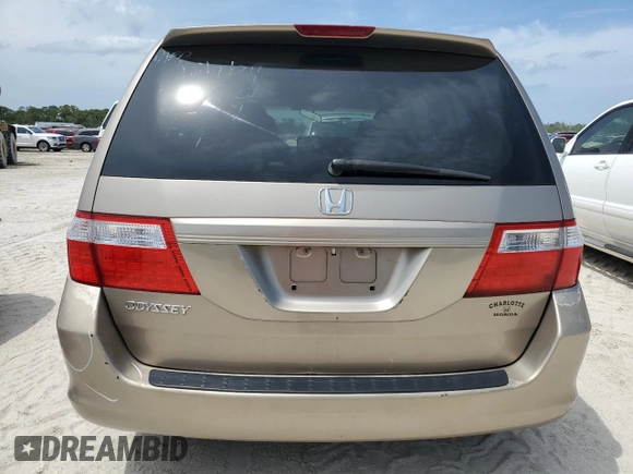 2006 Honda Odyssey EX with VIN 5FNRL38476B459124, listed as a Copart auction lot 76903724 with 94,270 mi miles and Salvage title. Bid and sale history available at DreamBid. Image 6.