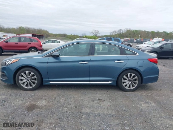 2015 Hyundai Sonata 2.4L Limited with VIN 5NPE34AF8FH168620, listed as a IAAI auction lot 42077041 with 175,010 mi miles. Bid and sale history available at carsss.com. Image 14.