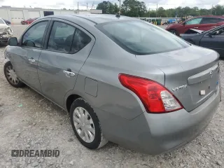 2012 Nissan Versa SV with VIN 3N1CN7AP8CL850021, listed as a Copart auction lot 60979605 with 238,261 mi miles and Salvage title. Bid and sale history available at DreamBid. Image 2.