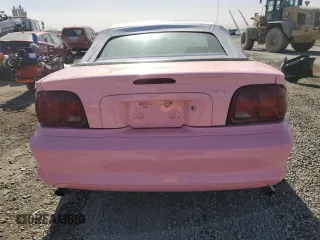 1998 Ford Mustang GT with VIN 1FAFP45X7WF141615, listed as a Copart auction lot 42099895 with 169,069 mi miles and Salvage Title. Bid and sale history available at carsss.com. Image 6.