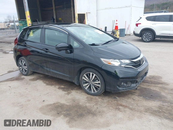 2019 Honda Fit EX with VIN 3HGGK5H82KM713712, listed as a IAAI auction lot 41972552 with 47,831 mi miles and . Bid and sale history available at DreamBid. Image 1.