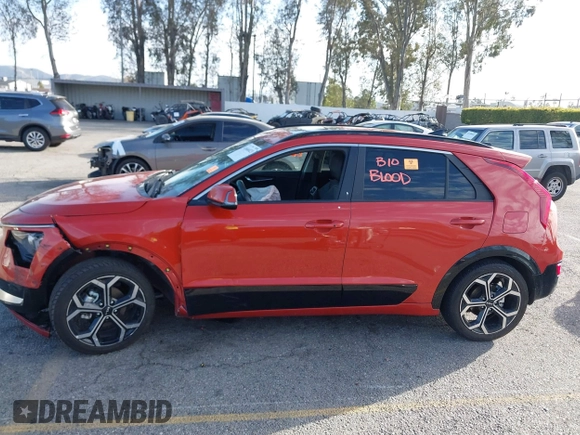 2023 Kia Niro EX with VIN KNDCR3LE3P5093816, listed as a IAAI auction lot 41666023 with 31,874 mi miles. Bid and sale history available at carsss.com. Image 14.