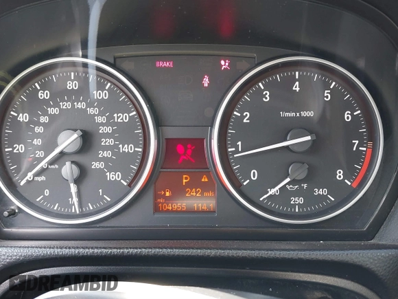 2011 BMW 3 Series 335i xDrive with VIN WBAKF9C54BE262139, listed as a IAAI auction lot 41445024 with 104,955 mi miles and . Bid and sale history available at DreamBid. Image 15.