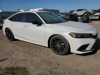 2023 Honda Civic Sedan Sport with VIN 2HGFE2F54PH519649, listed as a Copart auction lot 52382335 with Not Provided miles and Salvage Title. Bid and sale history available at carsss.com. Image 4.
