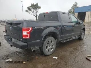 2020 Ford F-150 XL with VIN 1FTEW1EP6LFC72392, listed as a Copart auction lot 52328005 with 72,812 mi miles and Non Repairable. Bid and sale history available at carsss.com. Image 3.