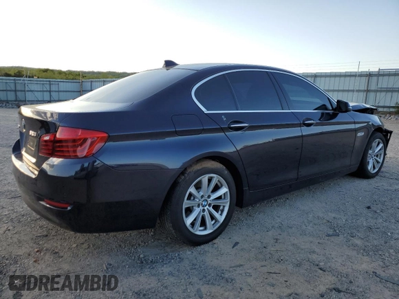 2015 BMW 5 Series 528i xDrive with VIN WBA5A7C58FG143147, listed as a Copart auction lot 52850195 with 130,528 mi miles and Salvage Title. Bid and sale history available at carsss.com. Image 3.