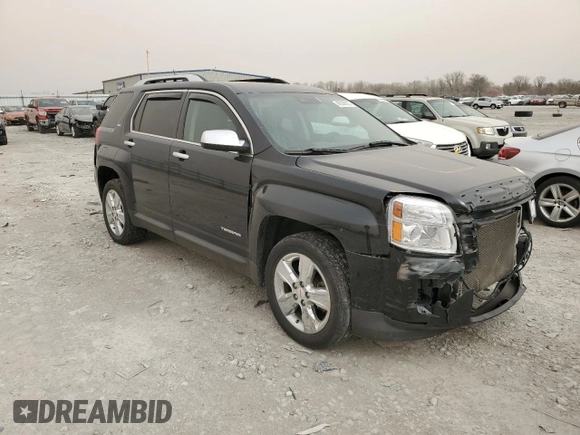 2015 GMC Terrain SLT z VIN 2GKFLYE33F6335213, wystawiony jako Copart lot #49336905 z przebiegiem 117 680 mil mil oraz Szkoda całkowita • Salvage title. Historia ofert i sprzedaży dostępna na DreamBid. Obrazek 4.