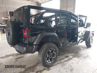 2021 Jeep Wrangler Unlimited Sport Altitude with VIN 1C4HJXDN8MW740087, listed as a IAAI auction lot 42419095 with Not provided miles and . Bid and sale history available at DreamBid. Image 4.