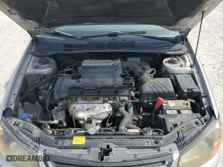 2009 Kia Spectra EX with VIN KNAFE221895621447, listed as a Copart auction lot 58084584 with 187,910 mi miles and Clean Title. Bid and sale history available at carsss.com. Image 11.