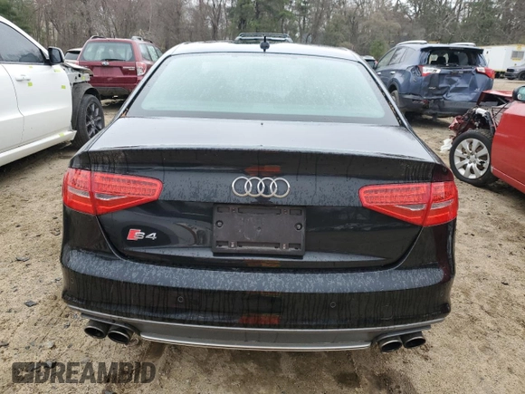 2013 Audi S4 Prestige with VIN WAUKGAFLXDA160587, listed as a Copart auction lot 51561604 with 84,320 mi miles and Non Repairable. Bid and sale history available at carsss.com. Image 6.
