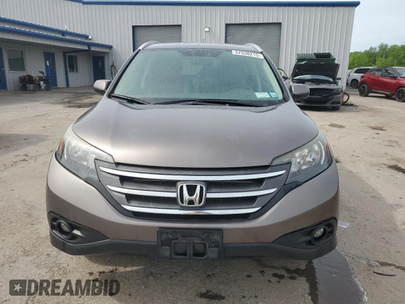 2013 Honda CR-V EX-L z VIN 5J6RM4H76DL080858, wystawiony jako Copart lot #57530215 z przebiegiem 152 046 mil mil oraz Szkoda całkowita • Salvage title. Historia ofert i sprzedaży dostępna na DreamBid. Obrazek 5.