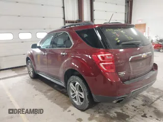 2016 Chevrolet Equinox LTZ with VIN 2GNFLGE35G6165645, listed as a IAAI auction lot 41731637 with 122,026 mi miles. Bid and sale history available at carsss.com. Image 3.