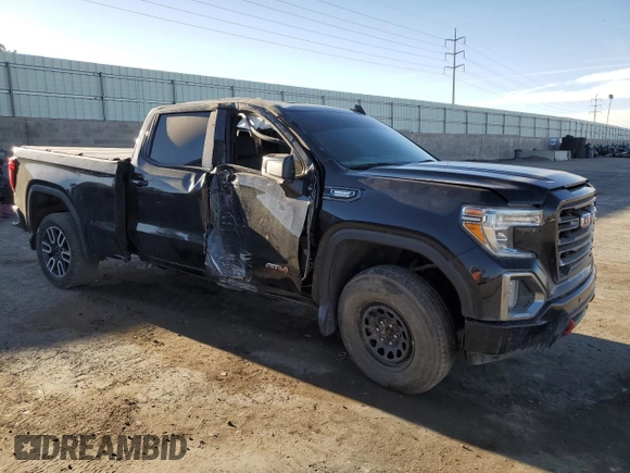 2021 GMC Sierra 1500 AT4 with VIN 3GTU9EET9MG326162, listed as a Copart auction lot 50623465 with 68,723 mi miles and Salvage Title. Bid and sale history available at carsss.com. Image 4.