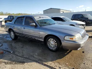 2006 Mercury Grand Marquis LS Premium with VIN 2MEHM75V66X628593, listed as a Copart auction lot 52892815 with 105,881 mi miles and Non Repairable. Bid and sale history available at DreamBid. Image 4.