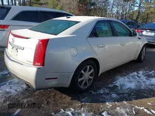 2008 Cadillac CTS RWD w/1SA with VIN 1G6DF577680169180, listed as a IAAI auction lot 41373873 with 158,236 mi miles. Bid and sale history available at carsss.com. Image 4.